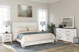Furniture City Houma - Ashley Furniture - Gerridan King Panel Bed, Dresser, Mirror and 2 Nightstands - King Panel Bed, Dresser, Mirror and 2 Nightstands - B1190B19