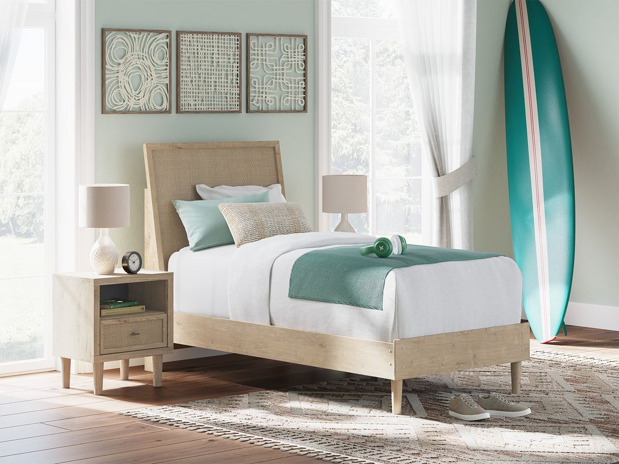 Furniture City Houma - Ashley Furniture - Cielden Twin Panel Bed - Twin Panel Bed - B1199B18