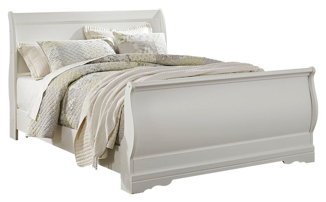 Anarasia Queen Sleigh Bed and Dresser
