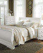 Furniture City Houma - Ashley Furniture - Anarasia Queen Sleigh Bed with Chest of Drawers and Nightstand - Queen Sleigh Bed with Chest of Drawers and Nightstand - B129B12