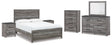 Furniture City Houma - Ashley Furniture - Bronyan Queen Panel Bed, Dresser, Mirror, Chest and 2 Nightstands - Queen Panel Bed, Dresser, Mirror, Chest and 2 Nightstands - B1290B10