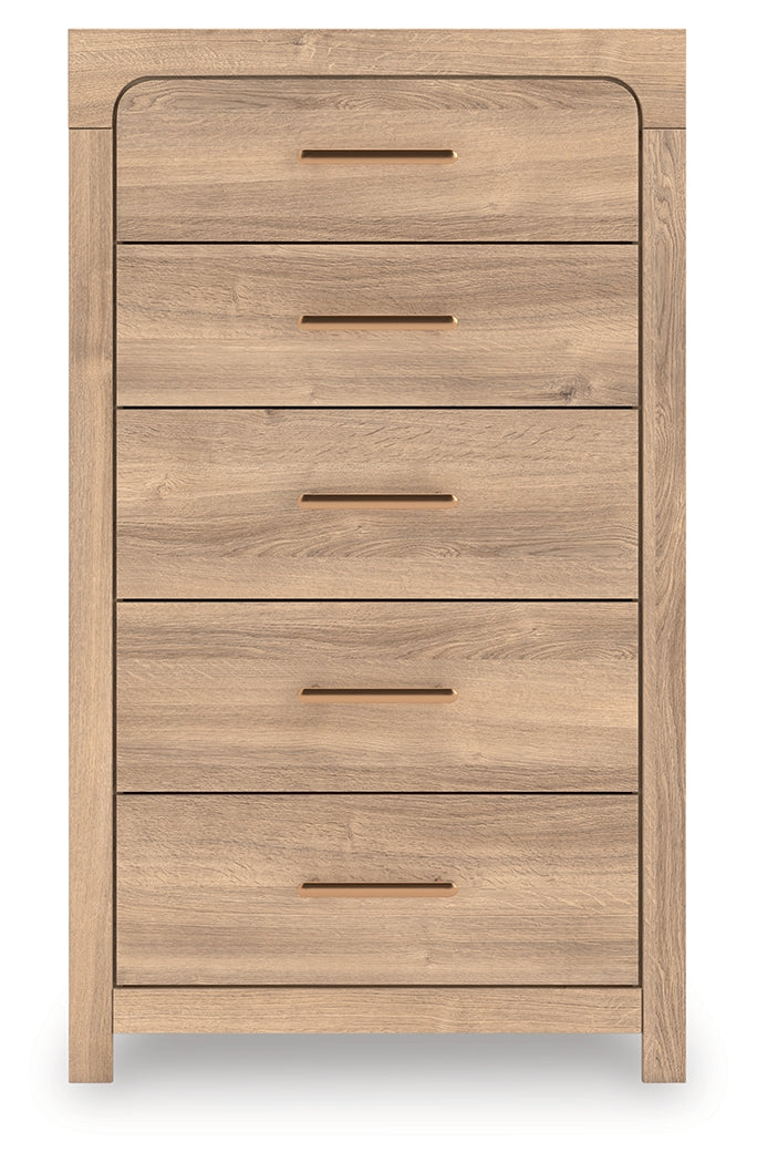 Furniture City Houma - Ashley Furniture - Kinlanni Chest of Drawers - Five Drawer Chest - PCB1360-46