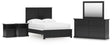 Furniture City Houma - Ashley Furniture - Maribel Full Panel Bed with Dresser, Mirror and 2 Nightstands - Full Panel Bed with Dresser, Mirror and 2 Nightstands - B138B77
