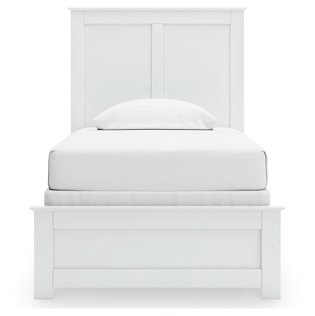 Bostwick Shoals Twin Panel Bed, Chest and Nightstand