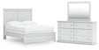 Furniture City Houma - Ashley Furniture - Bostwick Shoals Full Panel Bed, Dresser and Mirror - Full Panel Bed, Dresser and Mirror - B139B48