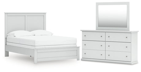 Furniture City Houma - Ashley Furniture - Bostwick Shoals Full Panel Bed, Dresser and Mirror - Full Panel Bed, Dresser and Mirror - B139B48