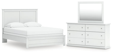Furniture City Houma - Ashley Furniture - Bostwick Shoals Queen Panel Bed, Dresser and Mirror - Queen Panel Bed, Dresser and Mirror - B139B69