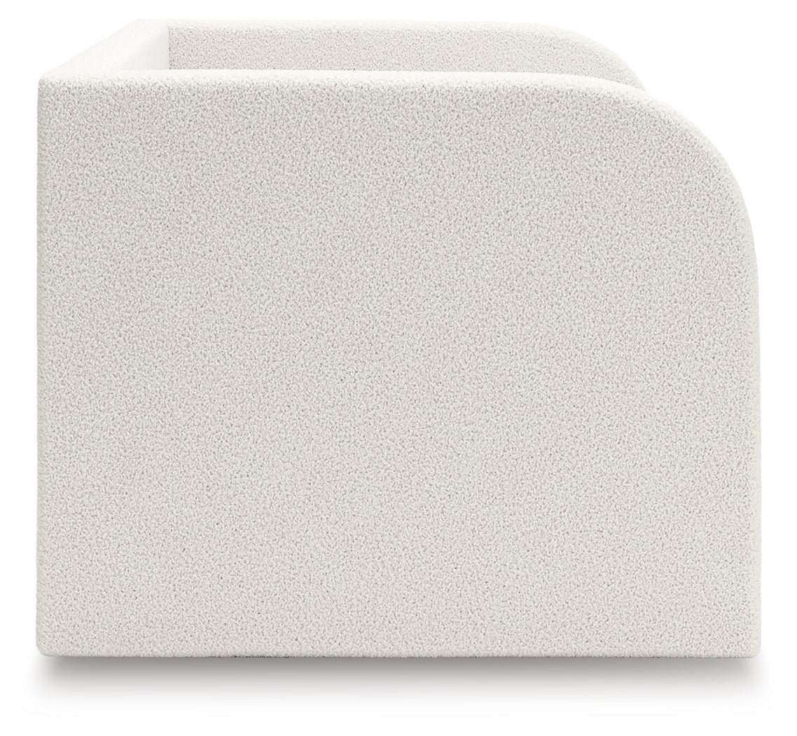 Arloster Twin Upholstered Day Bed, Dresser and Mirror