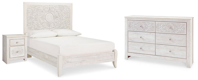 Furniture City Houma - Ashley Furniture - Paxberry Full Panel Bed, Dresser and Nightstand - Full Panel Bed, Dresser and Nightstand - B181B23