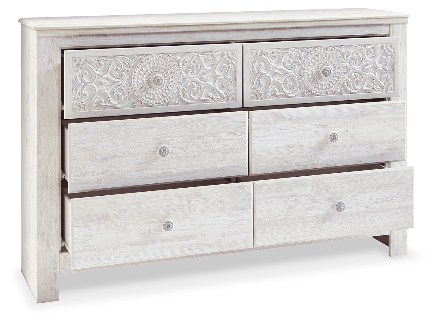 Paxberry Queen Panel Bed, Dresser and Chest