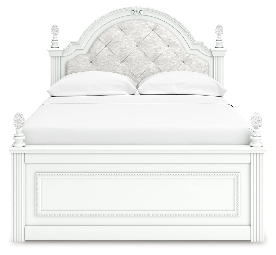 Kozlani Full Upholstered Panel Storage Bed