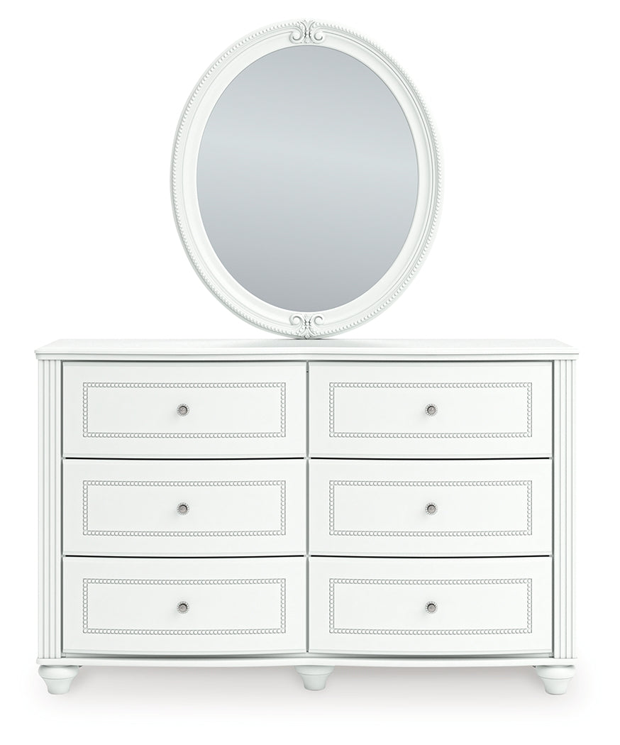 Kozlani Dresser and Mirror