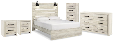 Furniture City Houma - Ashley Furniture - Cambeck Queen Panel Storage Bed, Dresser, Chest and 2 Nightstands - Queen Panel Storage Bed, Dresser, Chest and 2 Nightstands - B192B120