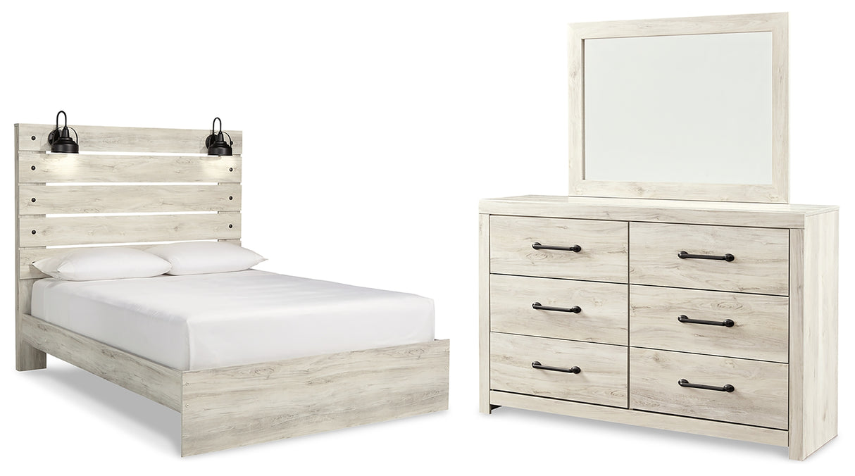 Cambeck Queen Panel Bed, Dresser and Mirror