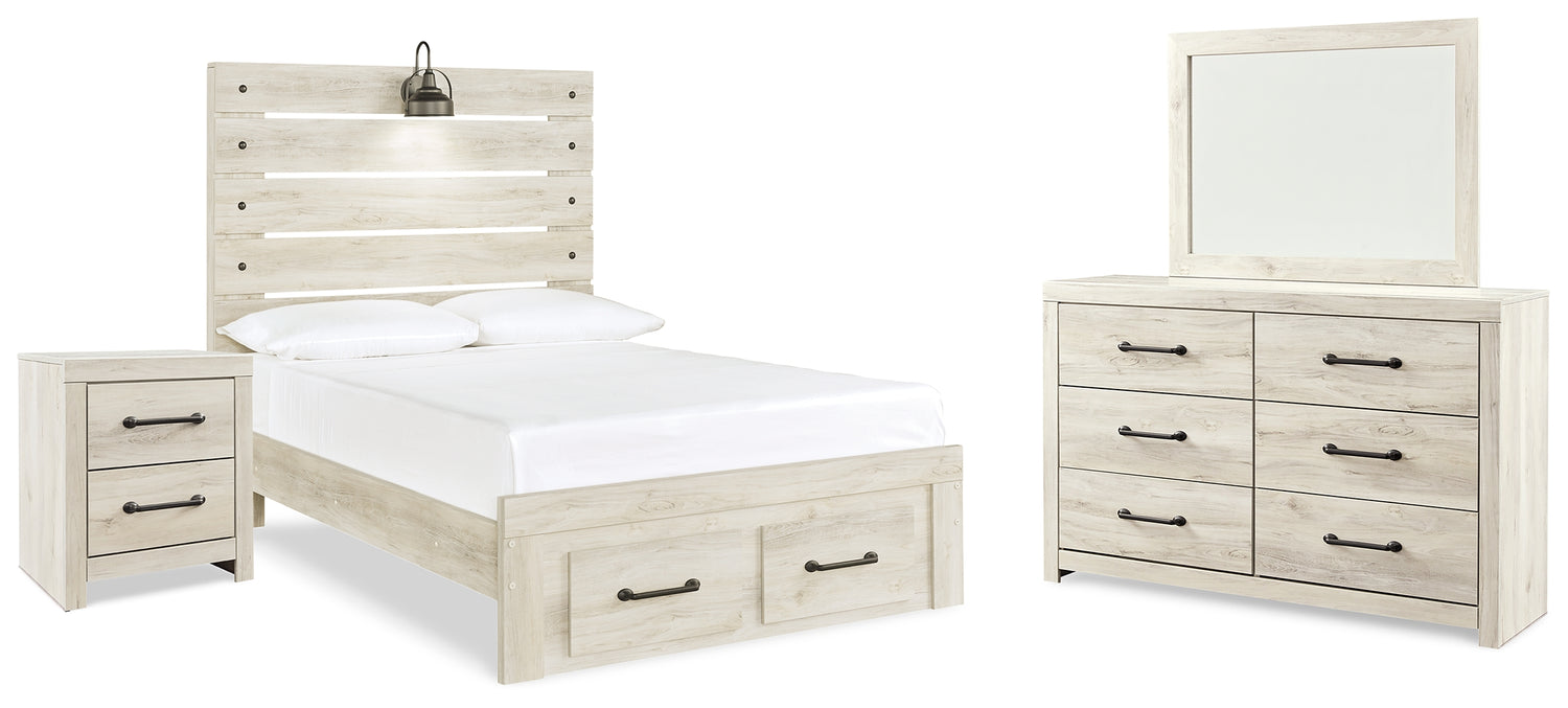 Furniture City Houma - Ashley Furniture - Cambeck Full Panel Bed, Dresser, Mirror and Nightstand - Full Panel Bed, Dresser, Mirror and Nightstand - B192B77