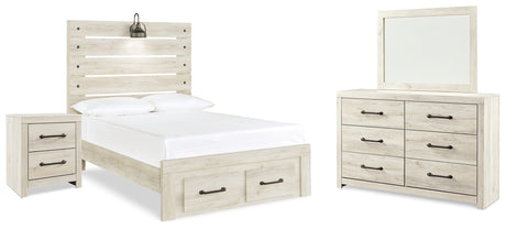 Furniture City Houma - Ashley Furniture - Cambeck Full Panel Bed, Dresser, Mirror and Nightstand - Full Panel Bed, Dresser, Mirror and Nightstand - B192B77