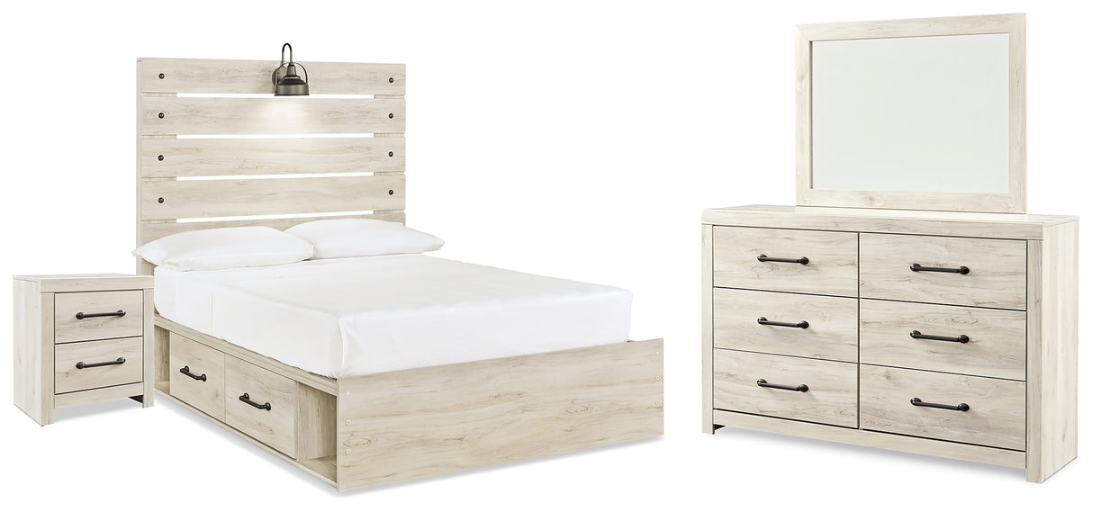 Furniture City Houma - Ashley Furniture - Cambeck Full Panel Storage Bed, Dresser, Mirror and Nightstand - Full Panel Storage Bed, Dresser, Mirror and Nightstand - B192B89