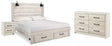 Furniture City Houma - Ashley Furniture - Cambeck King Panel Storage Bed, Dresser and Nightstand - King Panel Storage Bed, Dresser and Nightstand - B192B65