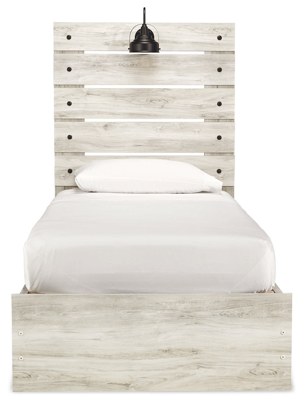 Cambeck Twin Panel Bed with Storage, Dresser, Mirror, Chest and 2 Nightstands