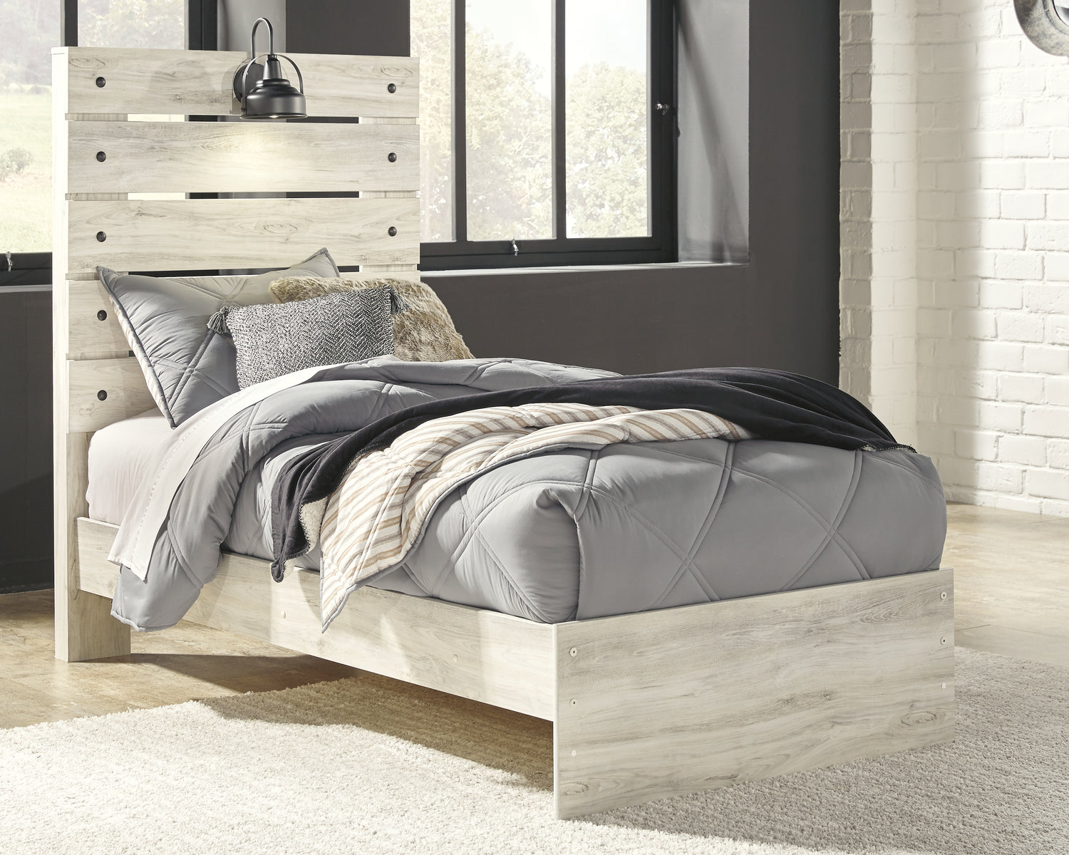 Furniture City Houma - Ashley Furniture - Cambeck Twin Panel Bed - Twin Panel Bed - B192B2