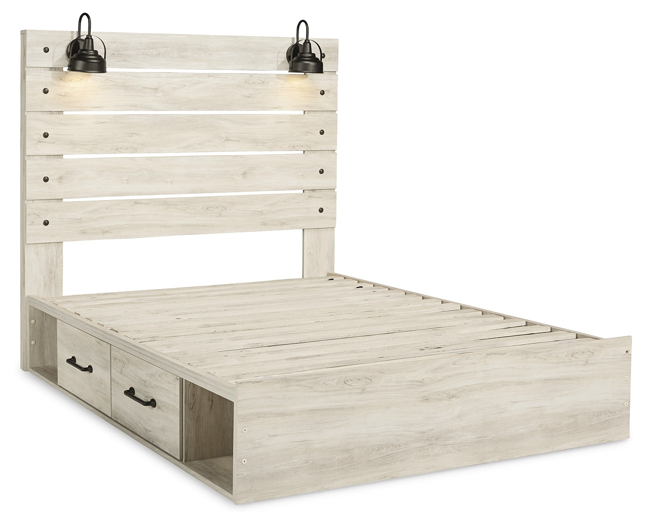 Cambeck Queen Storage Bed, Chest and 2 Nightstands