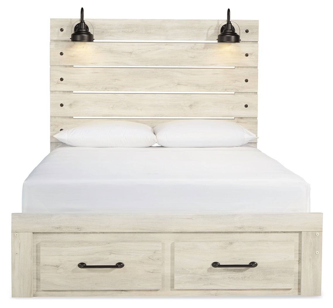 Cambeck Queen Panel Storage Bed, Dresser and 2 Nightstands