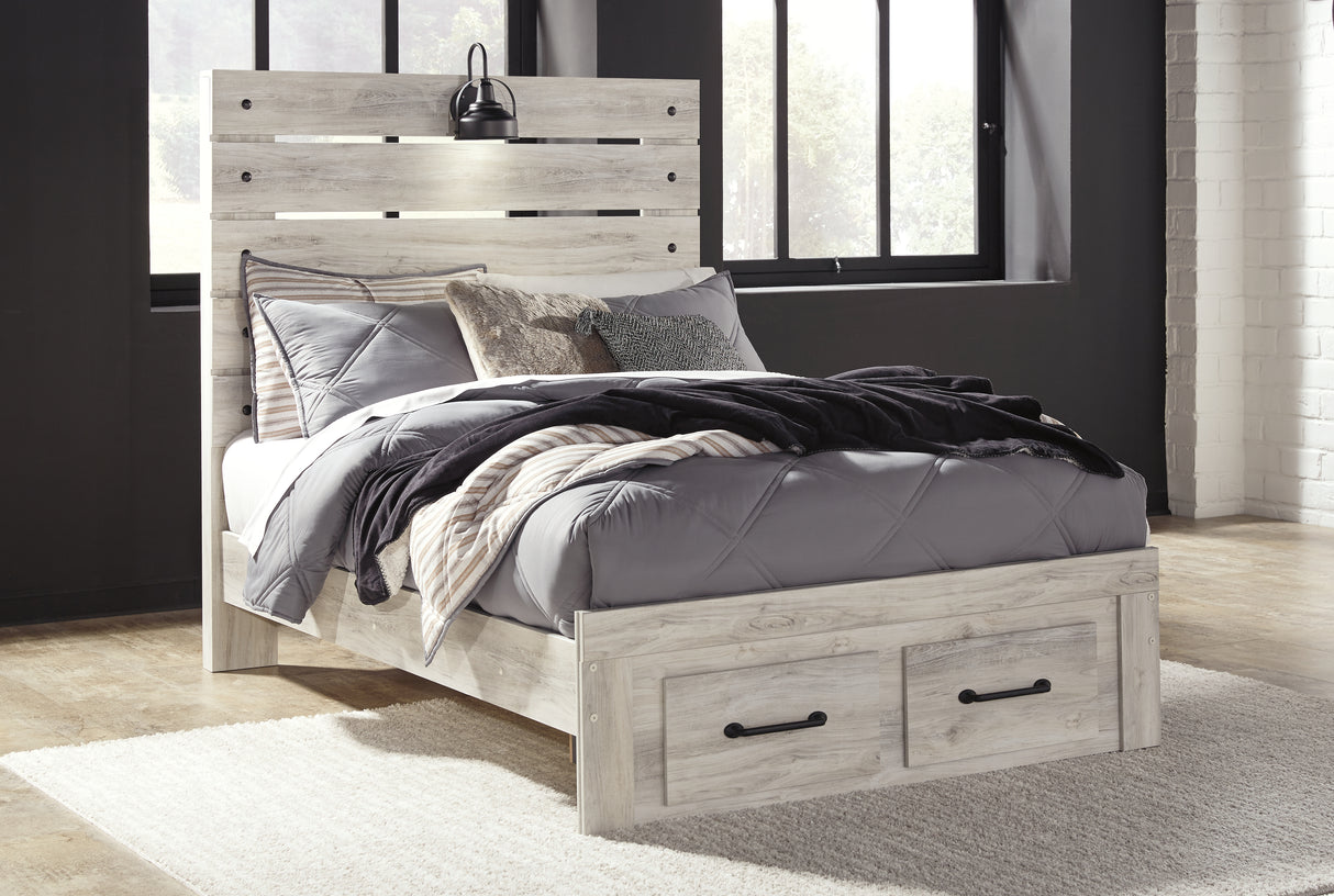 Cambeck Full Storage Bed, Dresser and Mirror