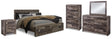 Furniture City Houma - Ashley Furniture - Derekson King Panel Storage Bed, Dresser, Mirror, Chest and Nightstand - King Panel Storage Bed, Dresser, Mirror, Chest and Nightstand - B200B74