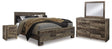 Furniture City Houma - Ashley Furniture - Derekson King Panel Bed, Dresser, Mirror and Nightstand - King Panel Bed, Dresser, Mirror and Nightstand - B200B42