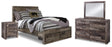 Furniture City Houma - Ashley Furniture - Derekson Full Panel Storage Bed, Dresser, Mirror and Nightstand - Full Panel Storage Bed, Dresser, Mirror and Nightstand - B200B79