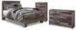 Furniture City Houma - Ashley Furniture - Derekson Full Panel Bed, Dresser and Chest - Full Panel Bed, Dresser and Chest - B200B77