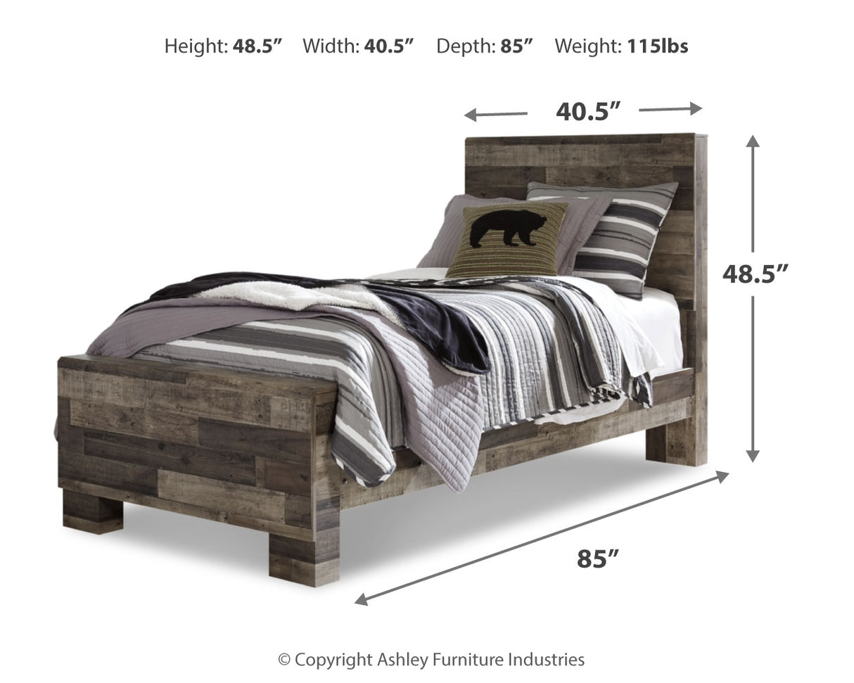 Derekson Twin Panel Bed