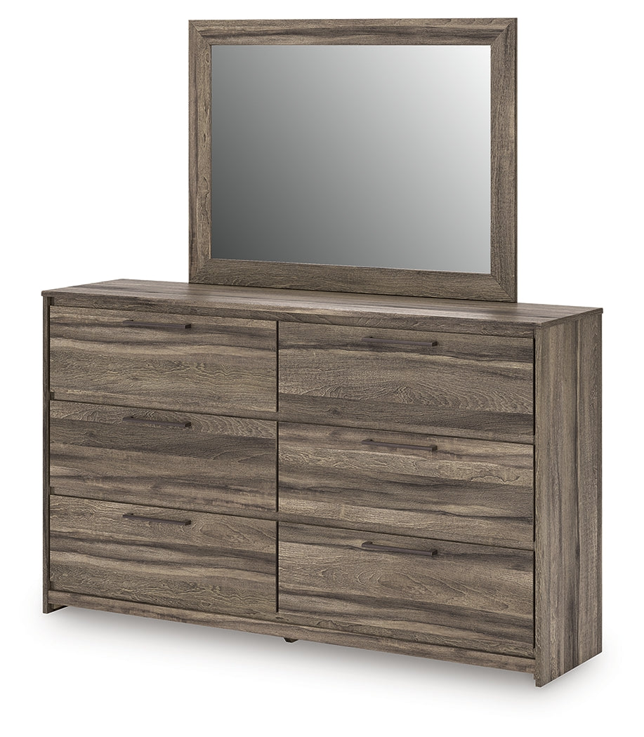 Elbrim Full Panel Bed, Dresser and Mirror