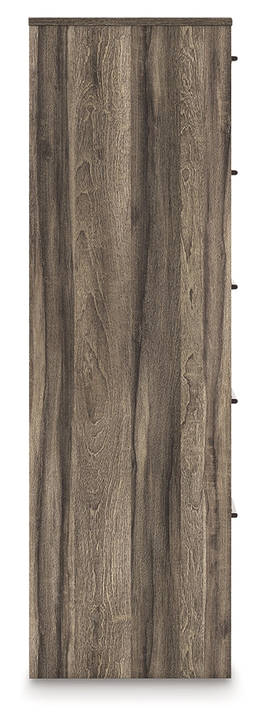 Elbrim King Panel Storage Bed, Chest and Nightstand