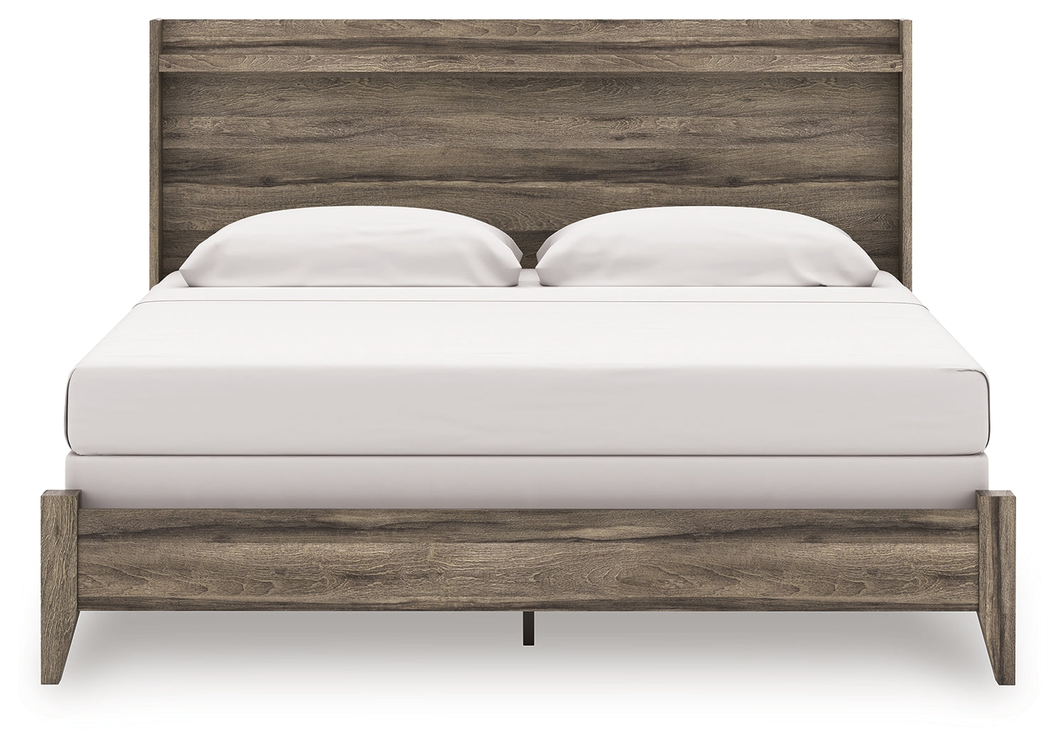 Elbrim King Panel Bed, Dresser, Mirror and Nightstand