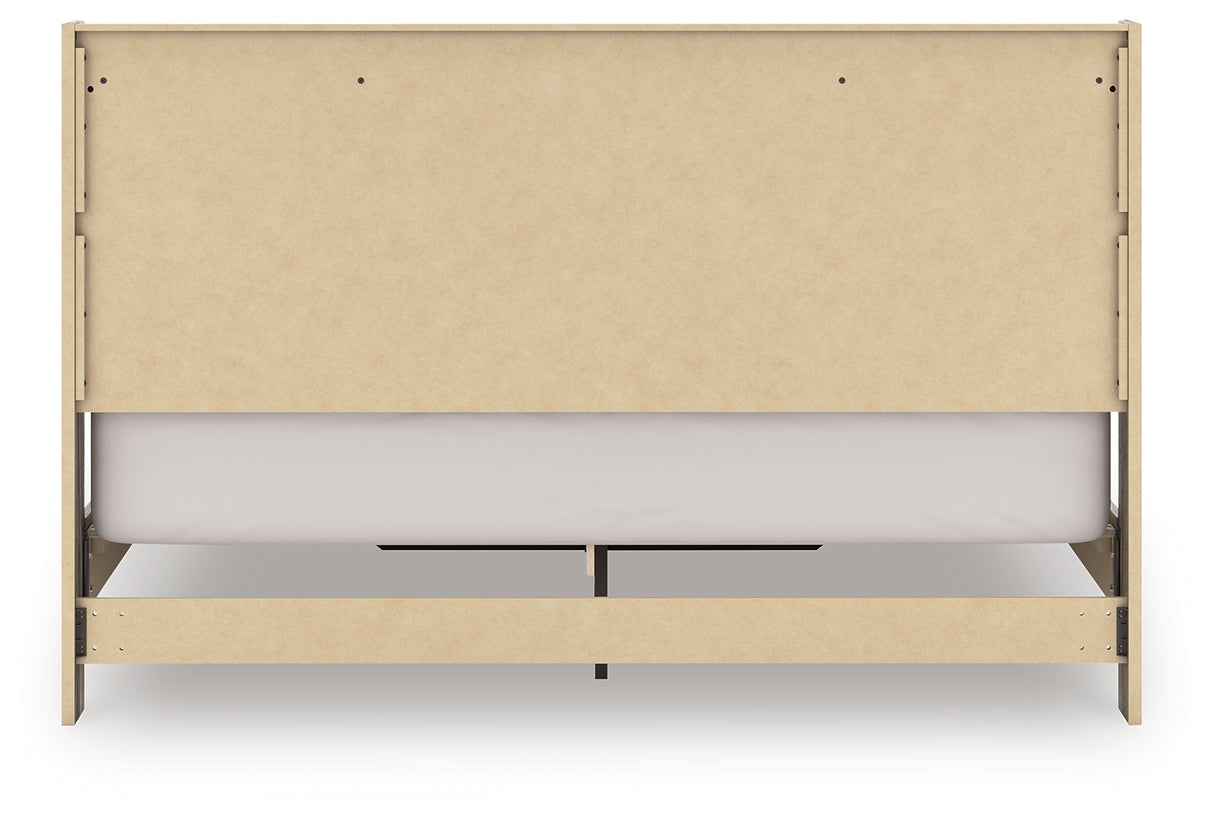 Elbrim King Panel Storage Bed, Chest and Nightstand