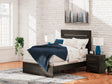 Furniture City Houma - Ashley Furniture - Hollivern Full Panel Bed - Full Panel Bed - PCB2108B12