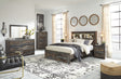 Furniture City Houma - Ashley Furniture - Drystan Queen Bookcase Storage Bed, Dresser, Mirror, Chest and 2 Nightstands - Queen Bookcase Storage Bed, Dresser, Mirror, Chest and 2 Nightstands - B211B79