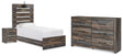 Furniture City Houma - Ashley Furniture - Drystan Twin Panel Bed with Storage, Dresser and Nightstand - Twin Panel Bed with Storage, Dresser and Nightstand - B211B108