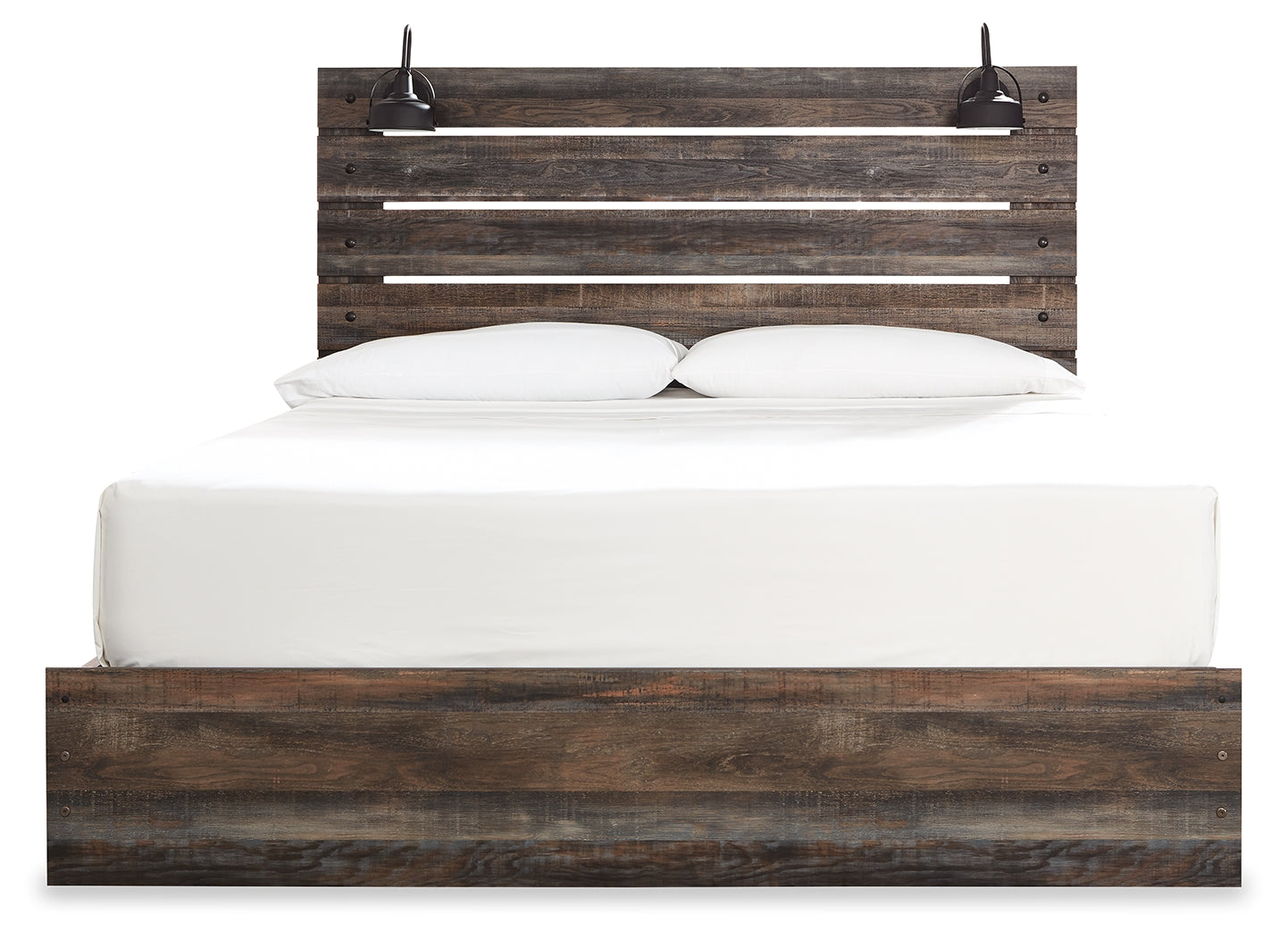 Drystan King Panel Bed with 4 Storage Drawers