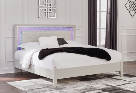 Furniture City Houma - Ashley Furniture - Zyniden King Upholstered Panel Bed - King Upholstered Panel Bed - B2114B3