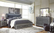 Furniture City Houma - Ashley Furniture - Lodanna King Upholstered Storage Bed, Dresser, Mirror, and Nightstand - King Upholstered Storage Bed, Dresser, Mirror, and Nightstand - B214B24