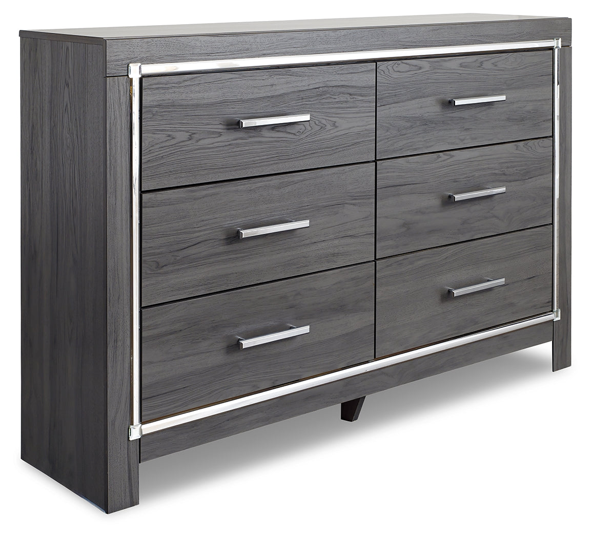 Lodanna Full Panel Bed, Dresser and Chest