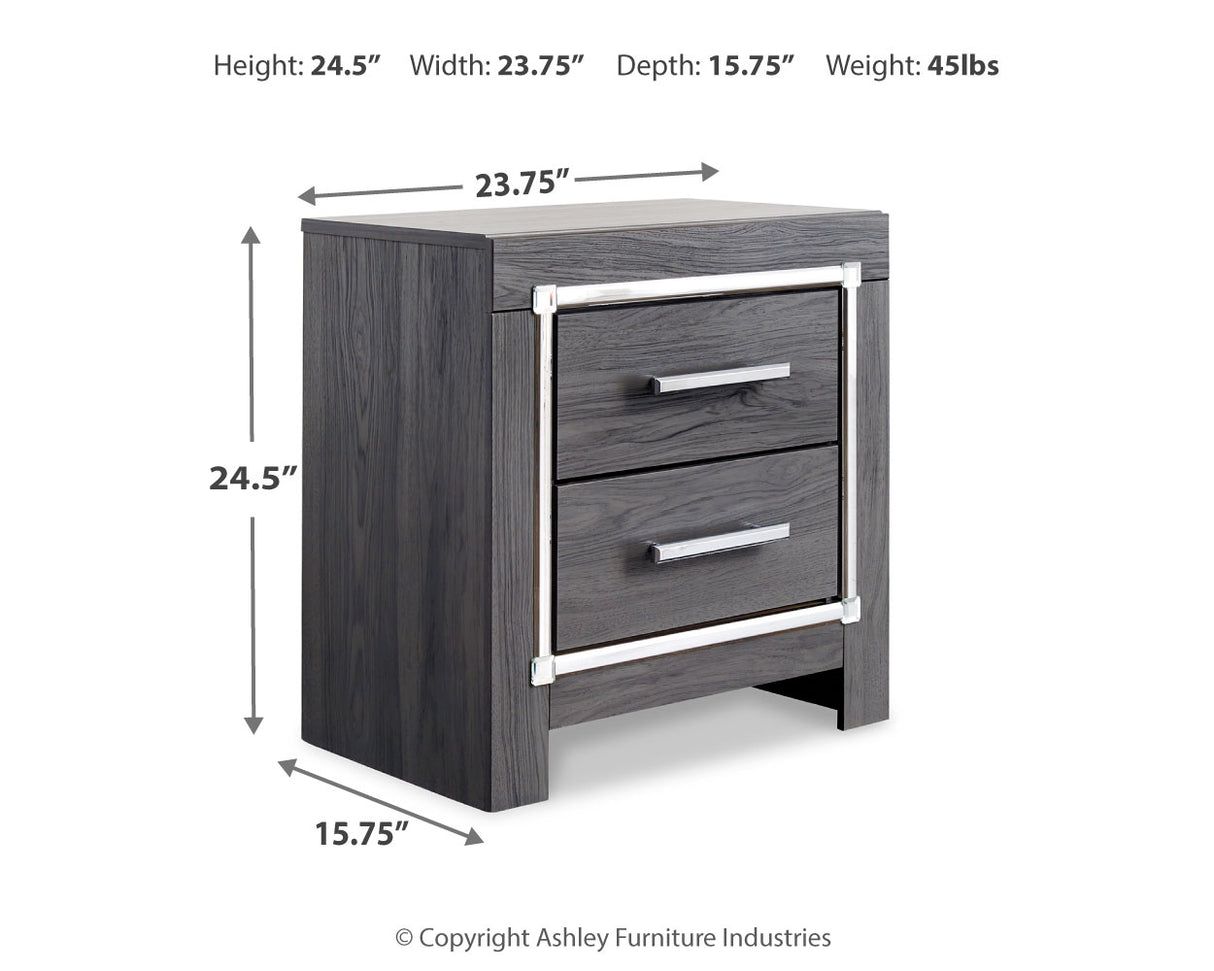Lodanna King/Cal King Panel Headboard, Dresser and Nightstand