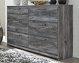 Furniture City Houma - Ashley Furniture - Baystorm Dresser - Six Drawer Dresser - B221-31