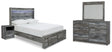 Furniture City Houma - Ashley Furniture - Baystorm Full Storage Bed, Dresser, Mirror and Nightstand - Full Storage Bed, Dresser, Mirror and Nightstand - B221B90