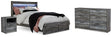 Furniture City Houma - Ashley Furniture - Baystorm Queen Panel Storage Bed, Dresser and Nightstand - Queen Panel Storage Bed, Dresser and Nightstand - B221B48