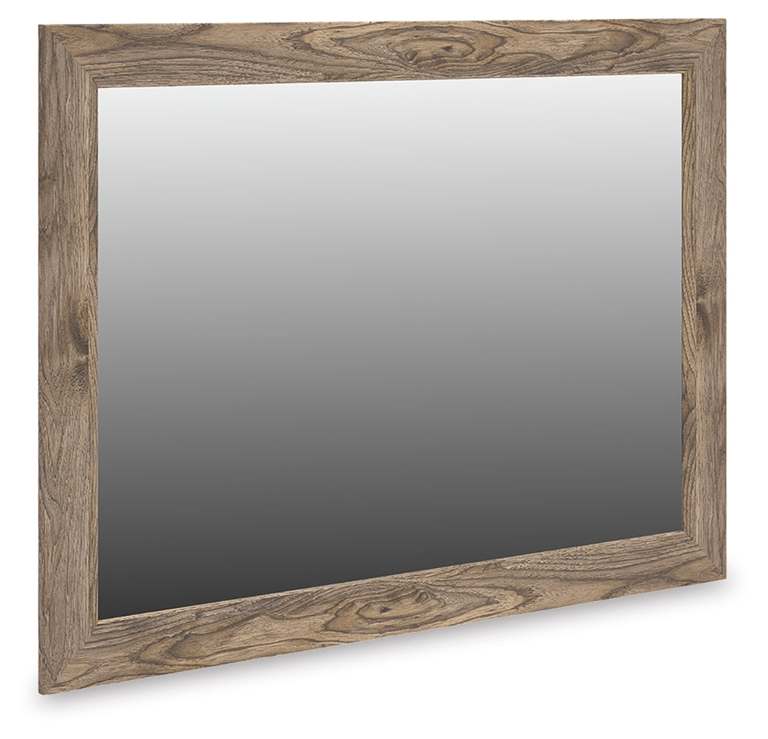 Furniture City Houma - Ashley Furniture - Rusticott Bedroom Mirror - Bedroom Mirror - PCB2260-36