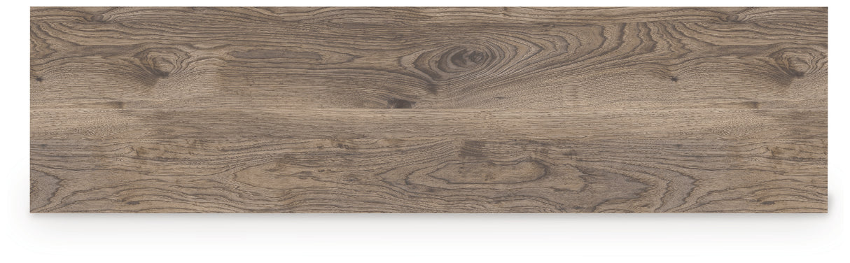 Rusticott Queen Poster Bed, Dresser and Nightstand