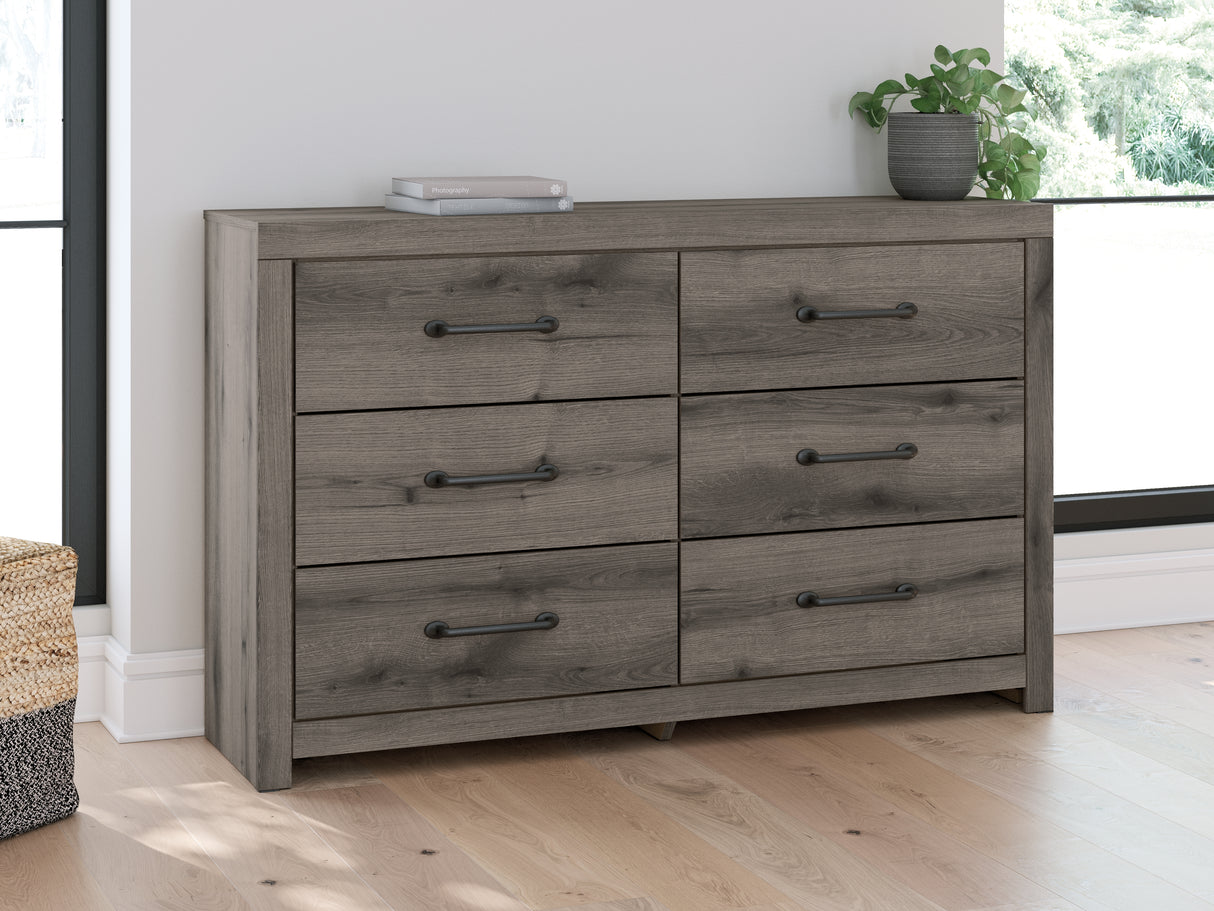 Furniture City Houma - Ashley Furniture - Graystorm Dresser - Six Drawer Dresser - PCB2405-31